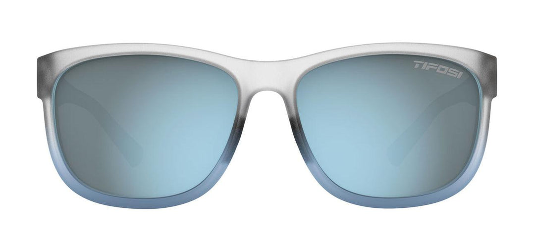 Tifosi Swank XL Sport Sunglasses (Frost Blue) - BUMSONTHESADDLE