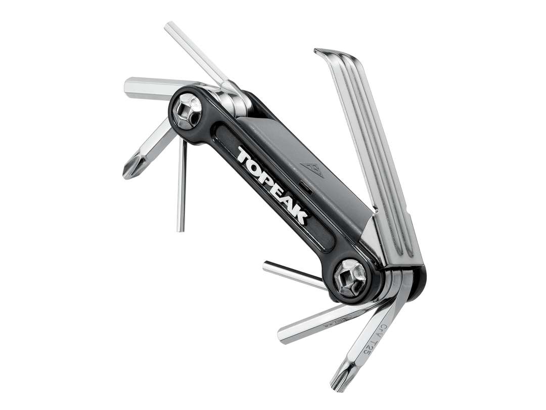 Topeak Mini 9 Pro Multitool (Black) - BUMSONTHESADDLE
