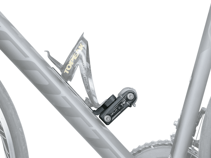 Topeak Ninja T Road Multi Tool with Bottle Cage Mount - BUMSONTHESADDLE