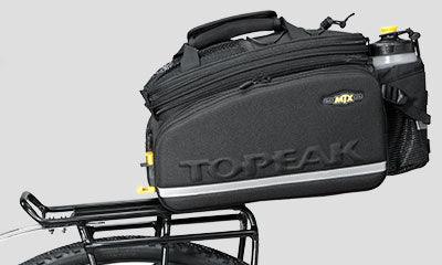 Topeak Uni Suoer Tourist DX Pannier Rack (Black) - BUMSONTHESADDLE
