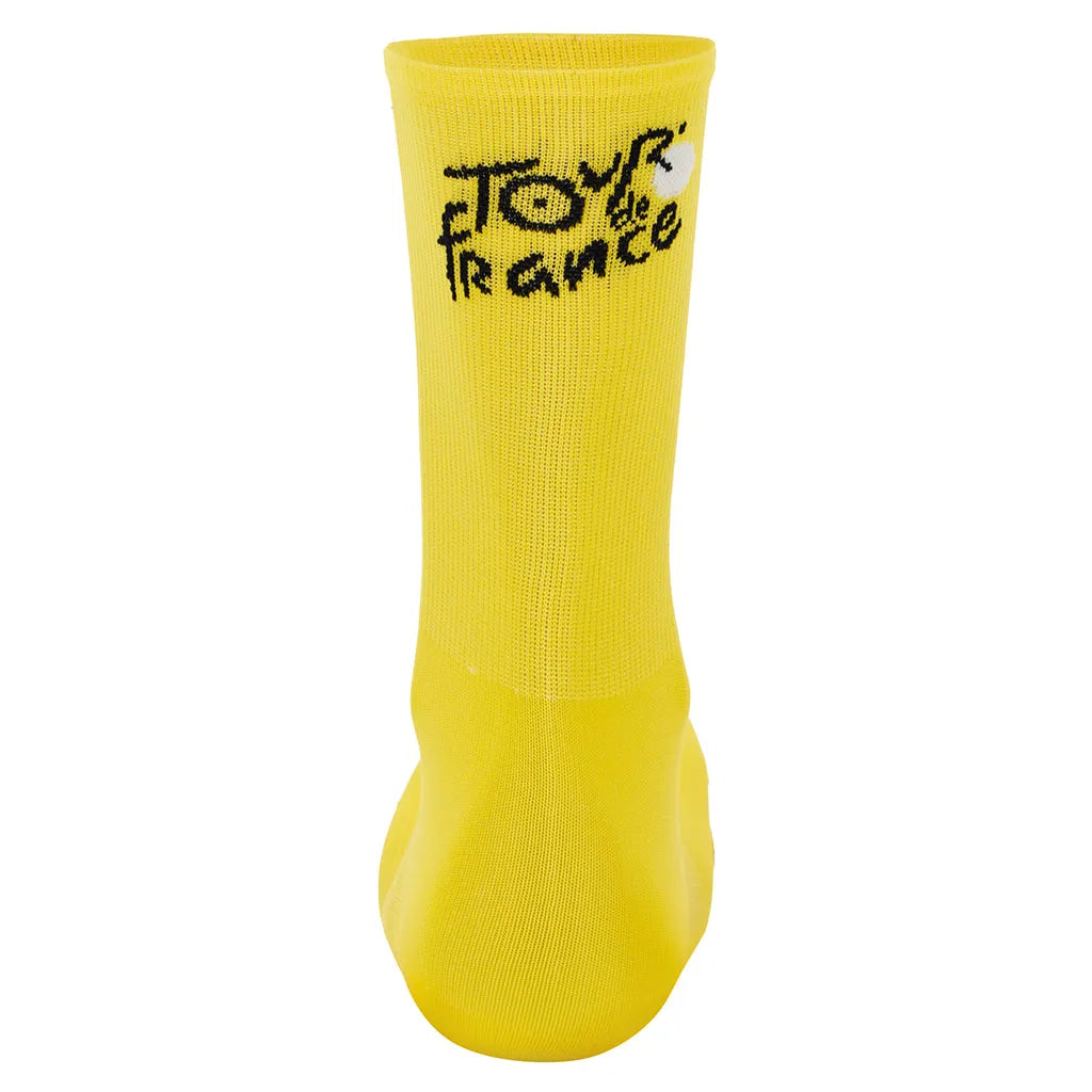 Santini Tour De France Overall Leader Unisex Cycling Socks (Yellow)