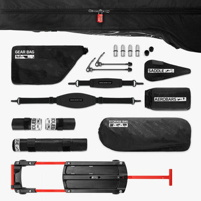 Scicon Aerocomfort 3.0 Triathlon Bike Travel Bag (Black)