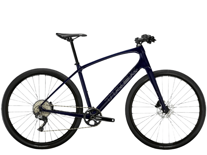 Trek FX Sport 5 (Navy Carbon Smoke) - BUMSONTHESADDLE