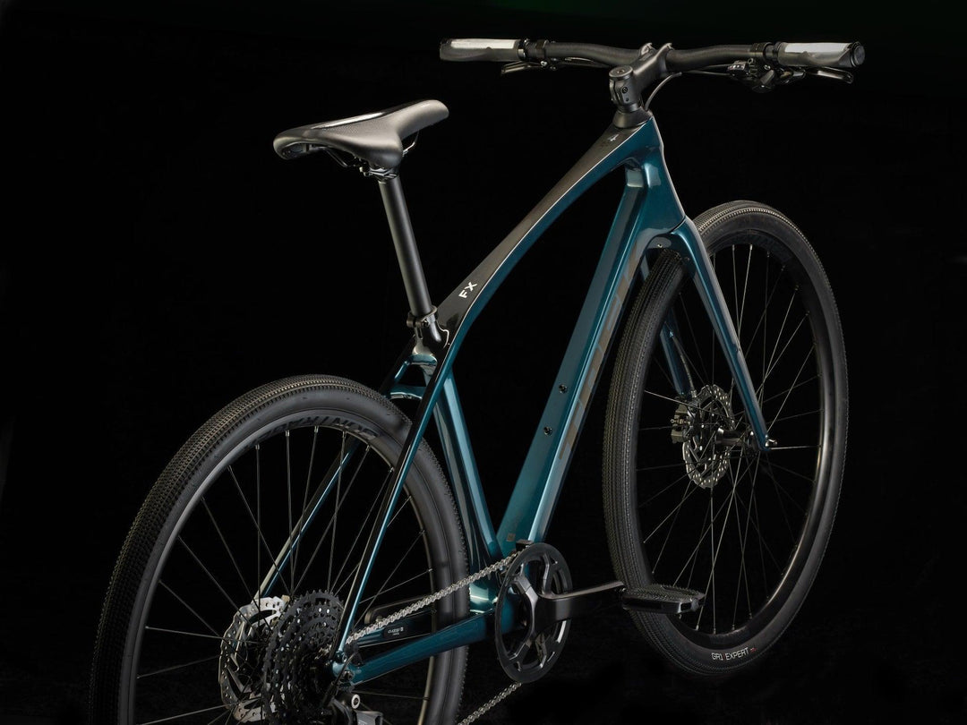 Trek FX4 Sport 4 (Dark Aquatic) - BUMSONTHESADDLE