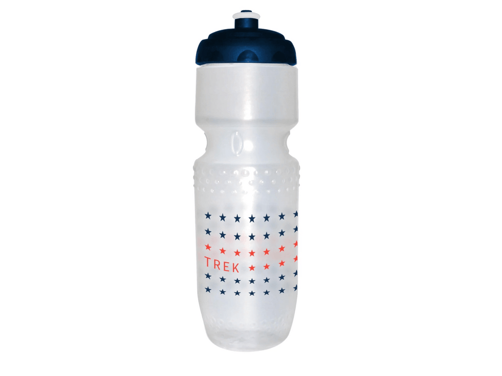 Trek Max Stars Bottle (Clear/Blue) - BUMSONTHESADDLE
