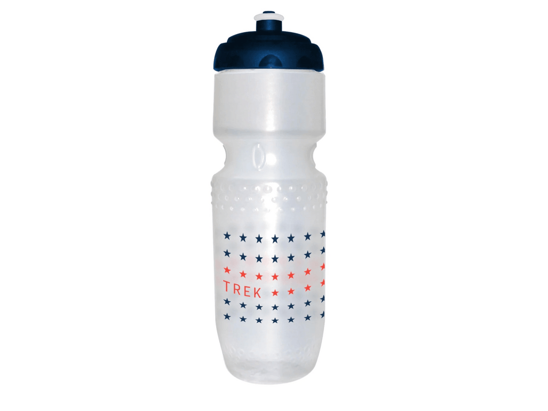 Trek Max Stars Bottle (Clear/Blue) - BUMSONTHESADDLE
