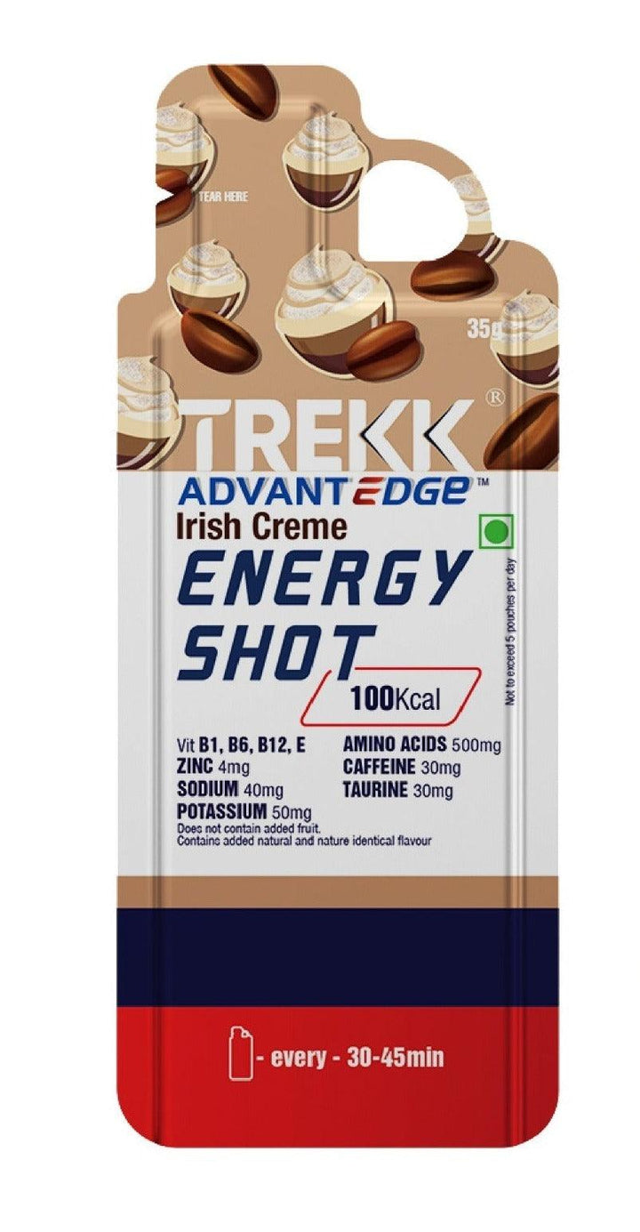TREKK AdvantEdge Energy Gel (Irish Crème) - BUMSONTHESADDLE