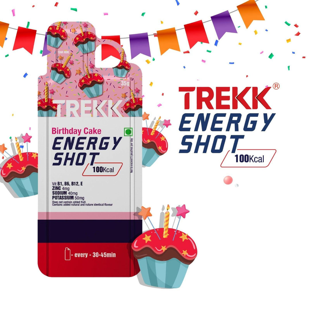 Trekk Energy Gel (Birthday Cake) - BUMSONTHESADDLE