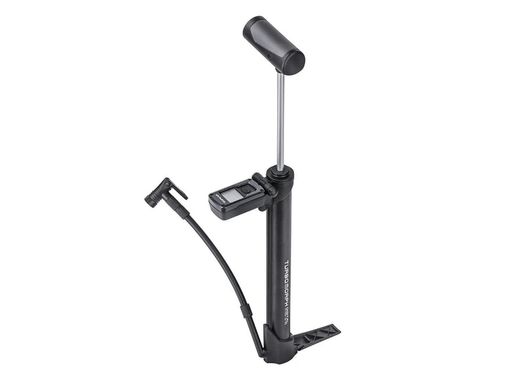 Topeak Turbo Morph Digital High Pressure Mini Pump (Black)