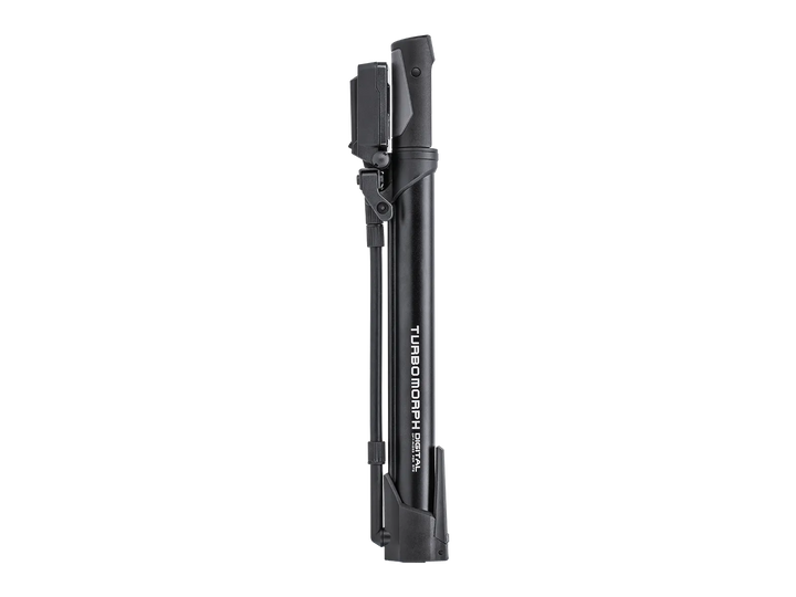 Topeak Turbo Morph Digital High Pressure Mini Pump (Black)