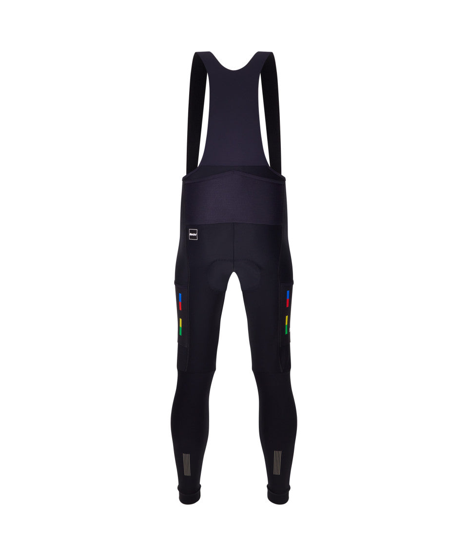 Santini UCI World Champion Mondo Men's Cycling Bibtights (Black)