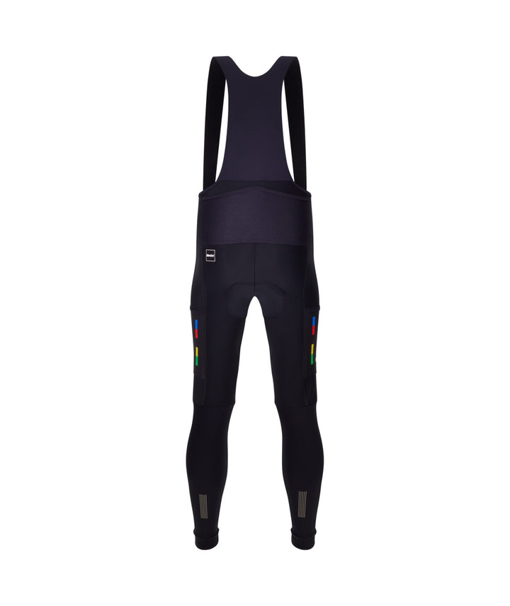 Santini UCI World Champion Mondo Men's Cycling Bibtights (Black)