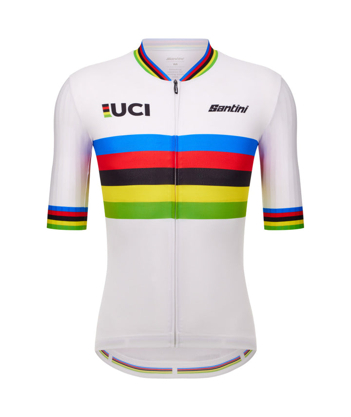 Santini UCI World Champion Unisex Cycling Jersey (Print)