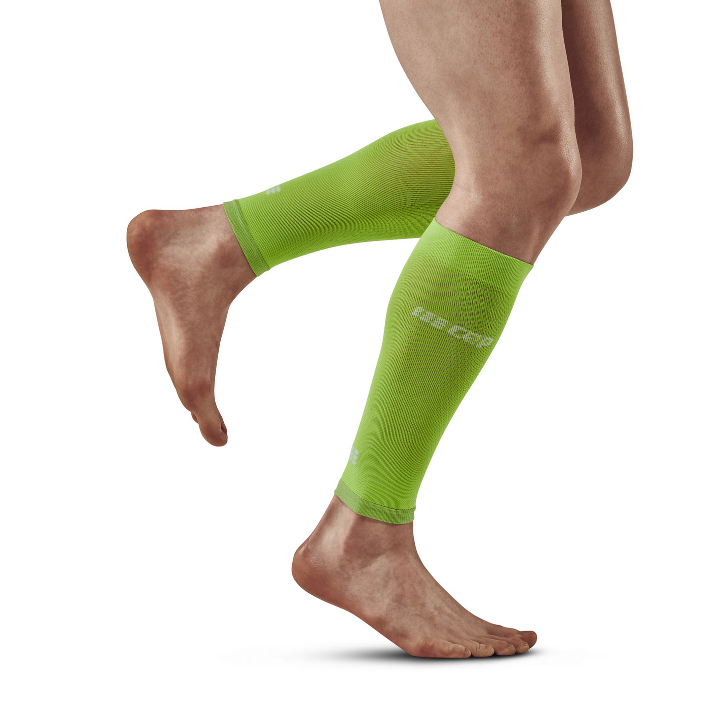 CEP Ultralight Compression Men's Calf Sleeves (Green/Black)
