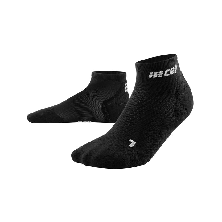 CEP Compression Ultralight Low Cut Men's Running Socks (Ultralight Black)