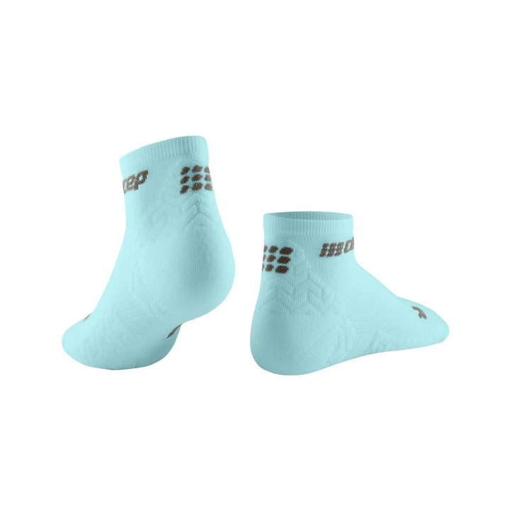CEP Compression Ultralight Low Cut Women's Running Socks (Ultralight Light Blue)