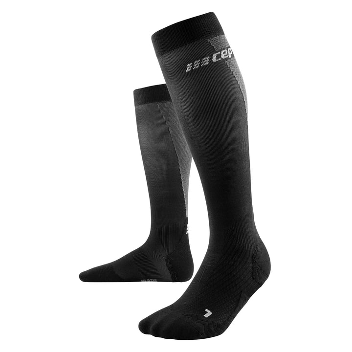 CEP Compression Ultralight Tall Women's Compression Socks (Ultralight Black/Grey)