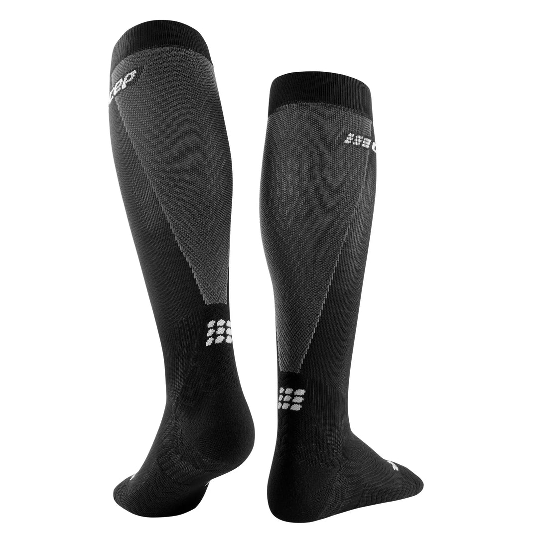 CEP Compression Ultralight Tall Women's Compression Socks (Ultralight Black/Grey)