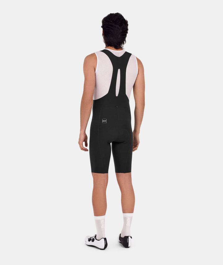 Santini Unico Edge Men's Cycling Bibshorts (Black)