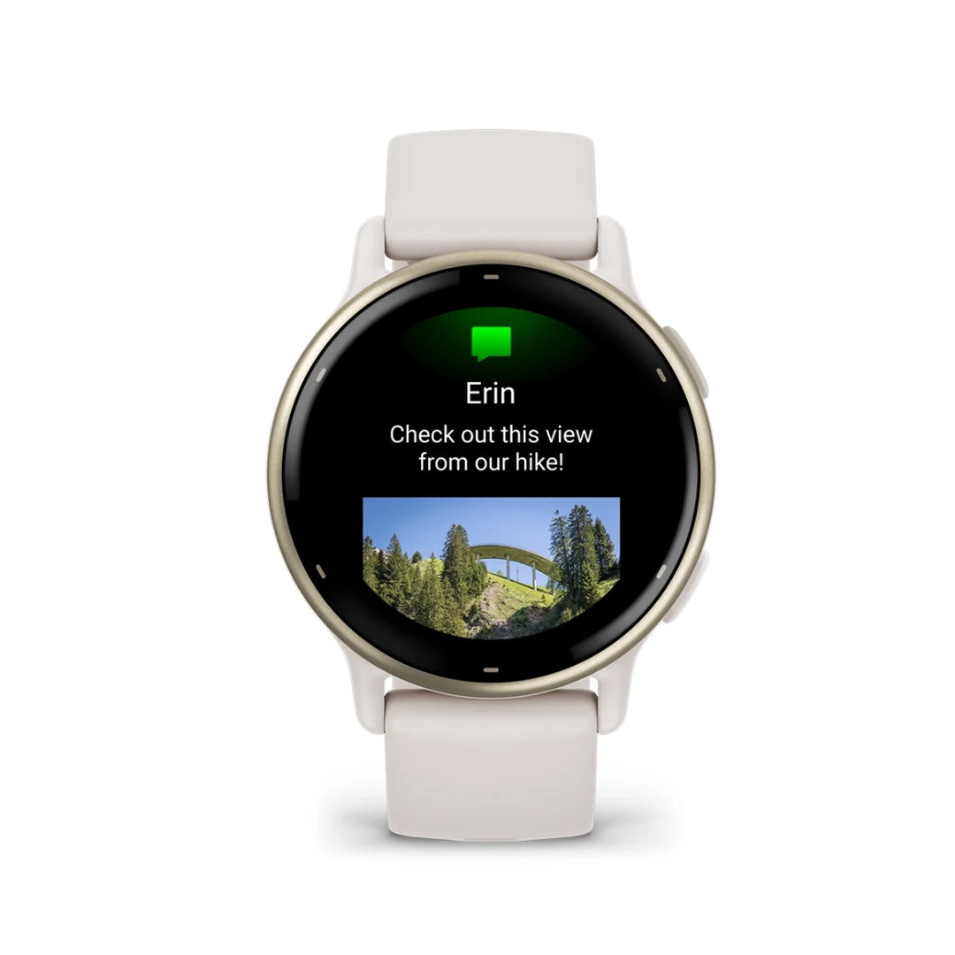 Garmin Vivoactive 5 Smart Watch (Ivory/Cream Gold)