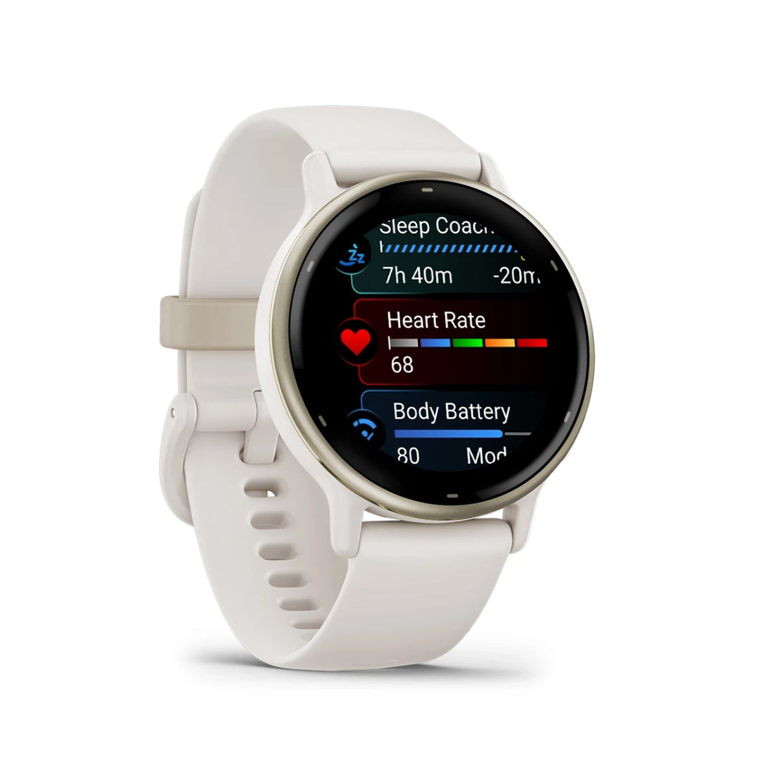 Garmin Vivoactive 5 Smart Watch (Ivory/Cream Gold)