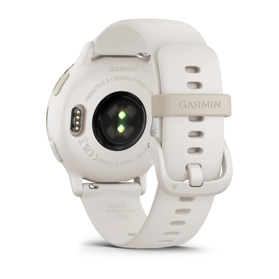 Garmin Vivoactive 5 Smart Watch (Ivory/Cream Gold)