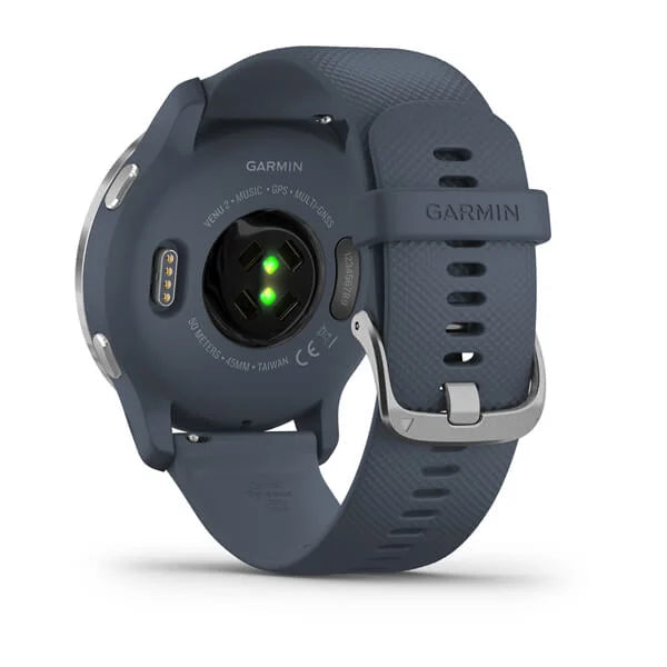 Garmin Venu 2 Smart Watch (Blue Granite/Passivated)