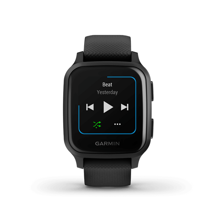 Garmin Venu Sq Music Edition Smart Watch (Black/Slate)