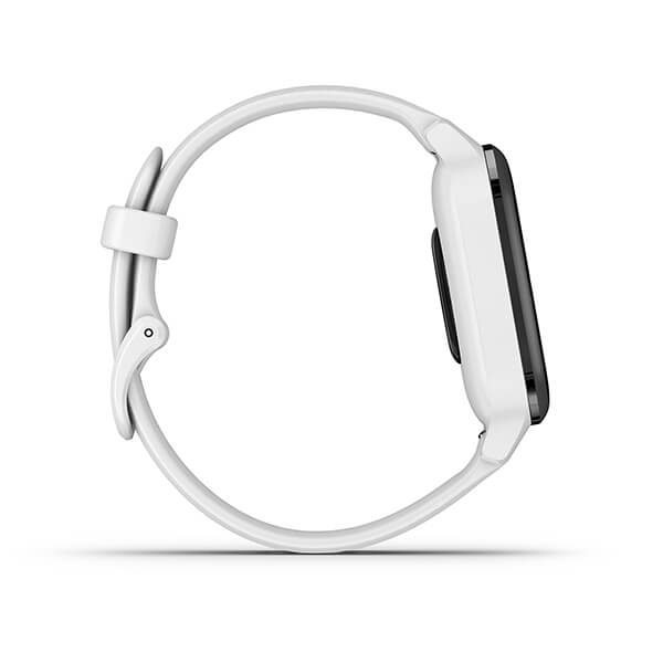 Garmin Venu Sq Music Edition Smart Watch (White/Slate)