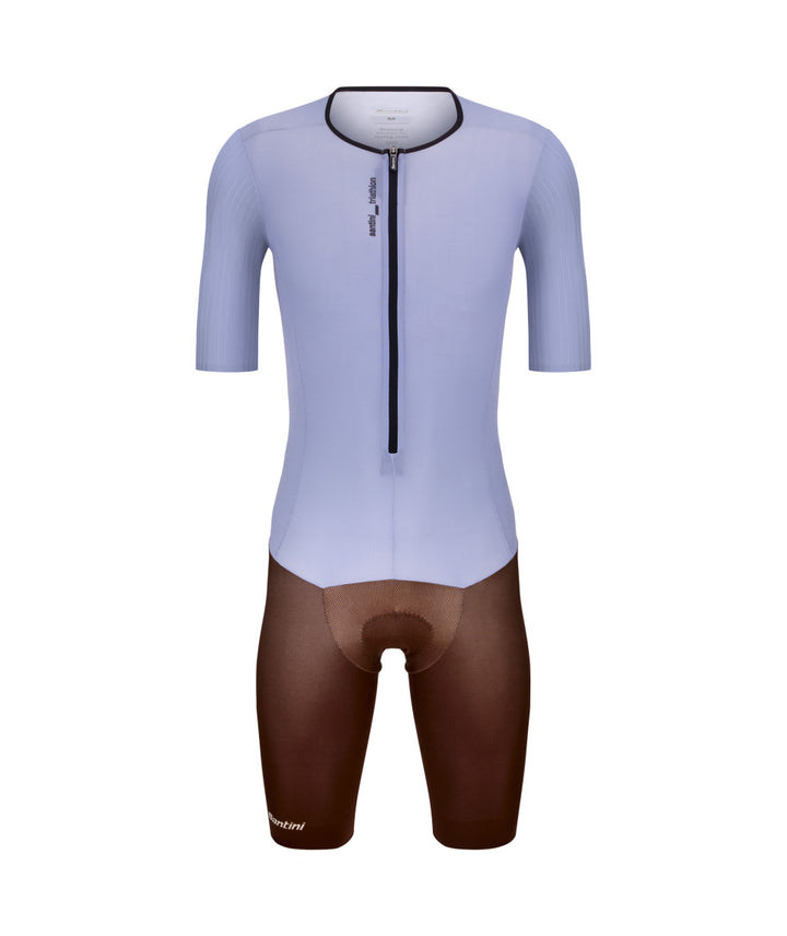 Santini Viper Men's Triathlon Suit (Azzurro)