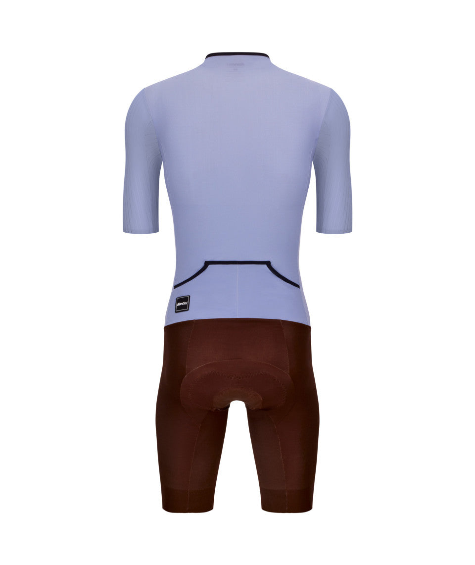 Santini Viper Men's Triathlon Suit (Azzurro)