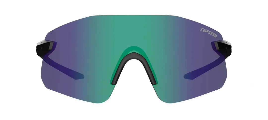 Tifosi Vogel SL Sport Sunglasses (Smoke Green/Gloss Black)