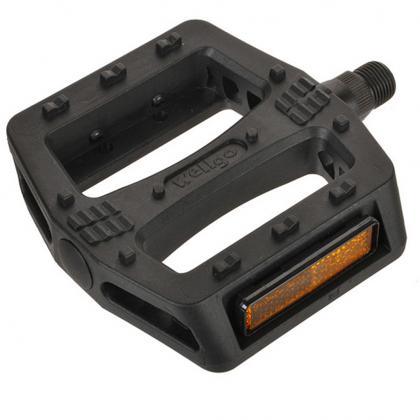 Wellgo B107 Flat Pedals (Black) - BUMSONTHESADDLE