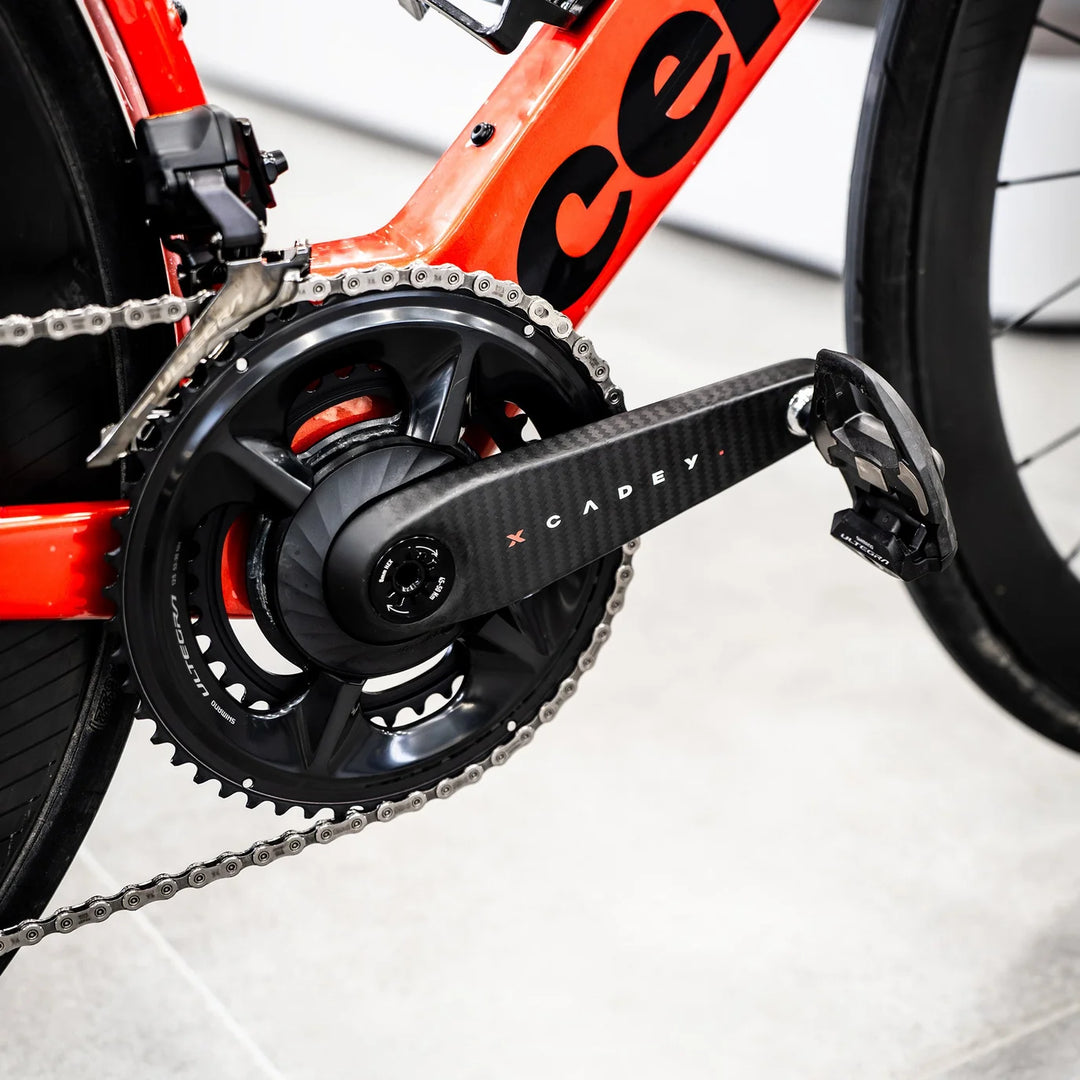 XCADEY Ventus Easton Lite Crankset Power Meter (Black)