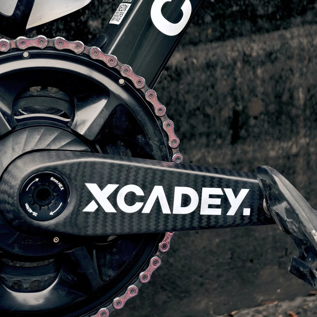 XCADEY Ventus Easton Lite Crankset Power Meter (Black)