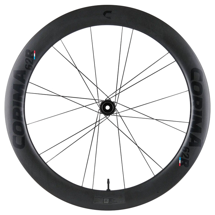 Corima 62R Carbon Tubeless Ready Disc Brake Wheel - Shimano (Mat Black)