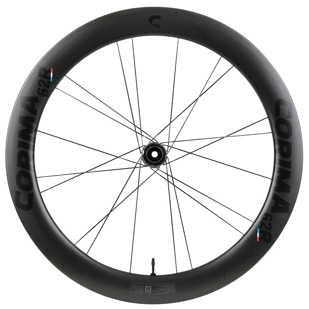 Corima 62R Carbon Tubeless Ready Disc Brake Wheel - Shimano (Mat Black)