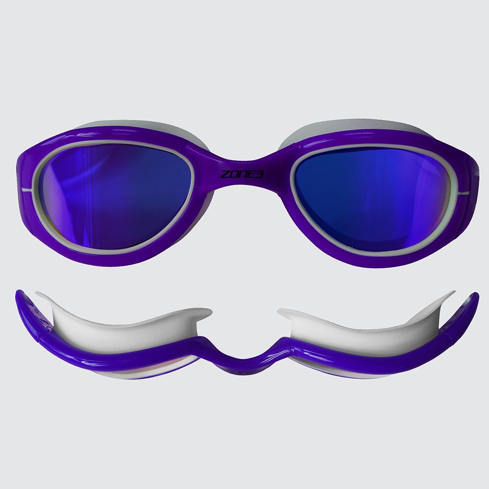 Zone 3 Attack Sport Sunglasses (Purple/White)