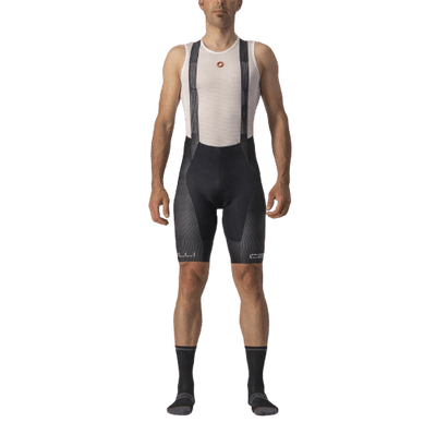 Castelli Free Aero RC Pro Mens Cycling Bibshorts (Black/White)