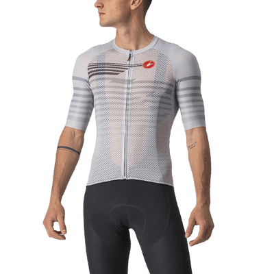 Castelli Climbers 3.0 Mens Cycling Jersey (Silver Gray/Dark Gray)