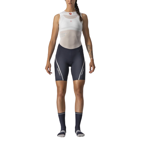 Castelli Velocissima 3 Womens Cycling Shorts (Savile Blue/Silver)
