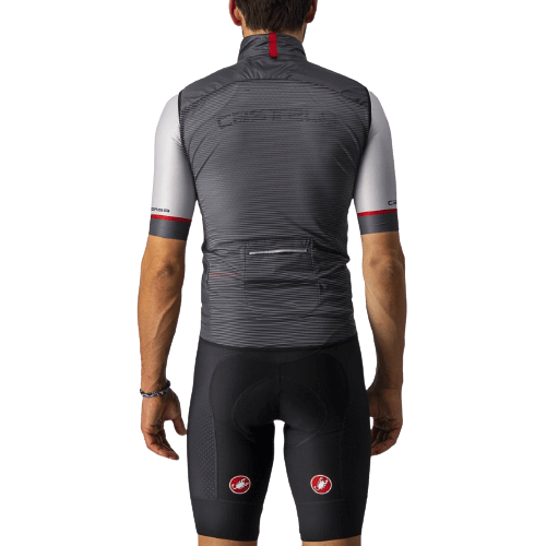 Castelli Aria Mens Cycling Jacket (Dark Gray)