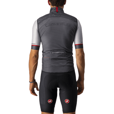 Castelli Aria Mens Cycling Jacket (Dark Gray)