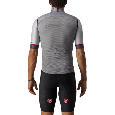 Castelli Aria Mens Cycling Jacket (Silver Gray)