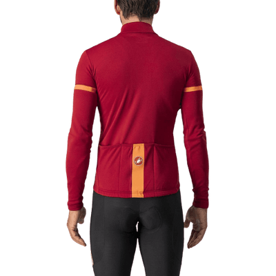 Castelli Fondo 2 Mens Cycling Jersey (Pro Red/Orange Reflex)