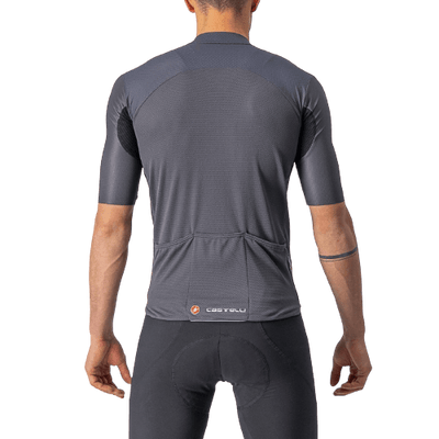 Castelli Endurance Elite Mens Cycling Jersey (Dark Gray)