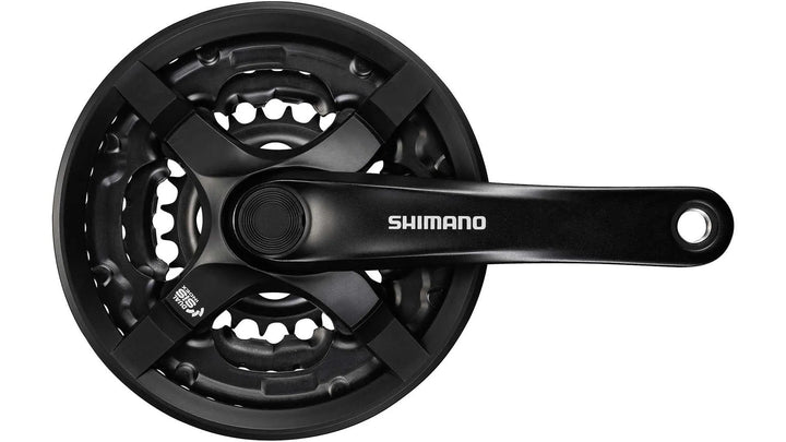 Shimano Tourney FC-TY501 Square Taper Crankset (Black)