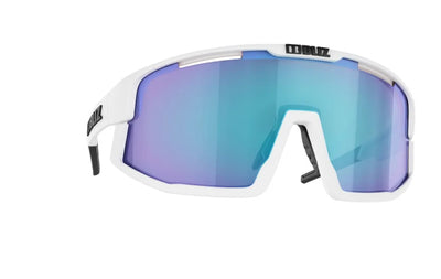 Bliz Vision Sport Sunglasses (Smoke w Blue Multi/White)