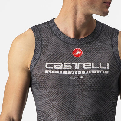 Castelli Pro Mesh Mens Cycling Baselayer (Black)