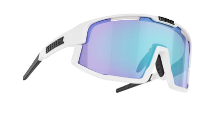 Bliz Vision Sport Sunglasses (Smoke w Blue Multi/White)